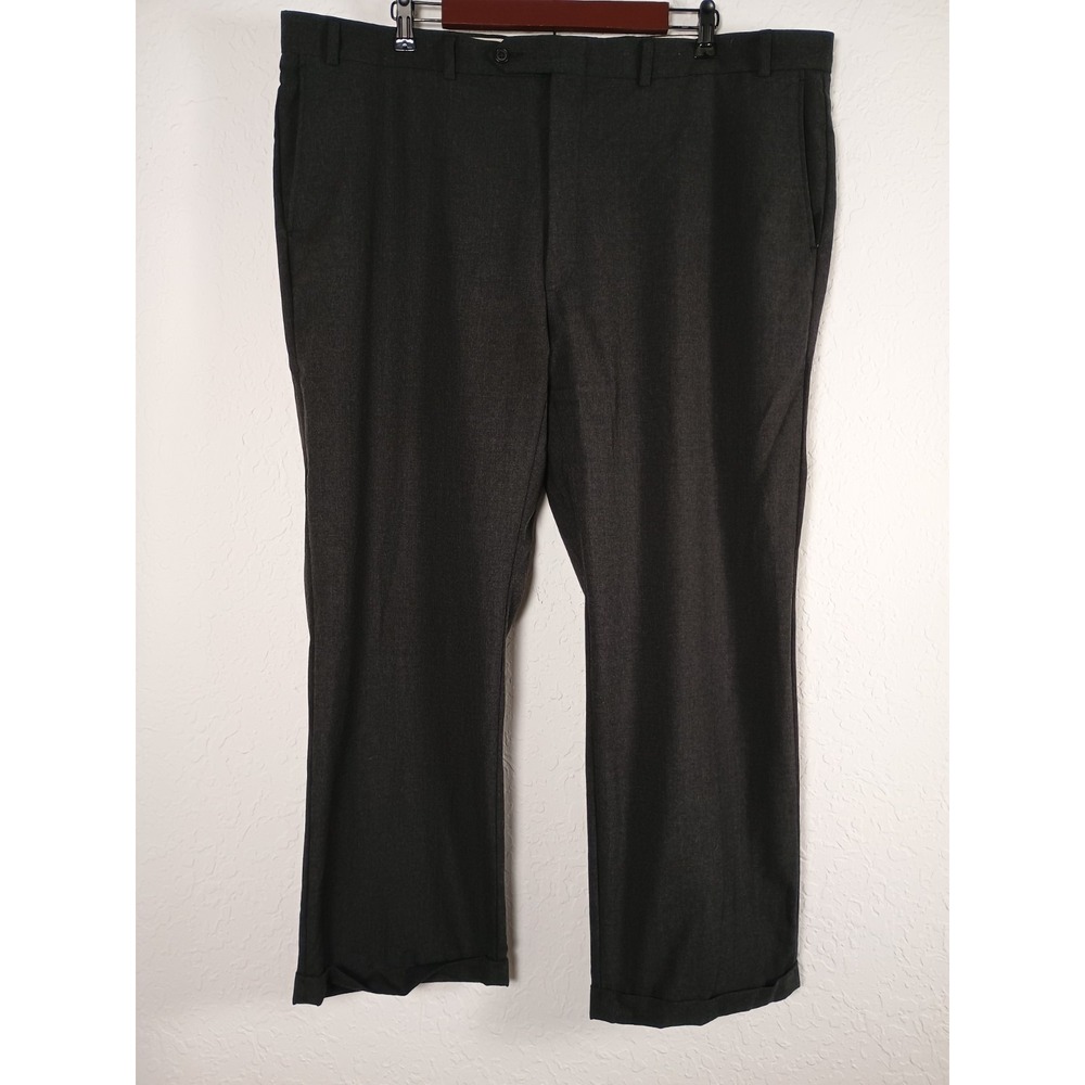 John Clarendon Pants‎ Mens Size 44 Charcoal Gray Made in USA